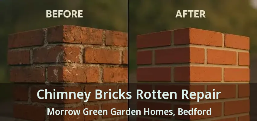 Chimney Bricks Rotten Repair Morrow Green Garden Homes, Bedford - TX