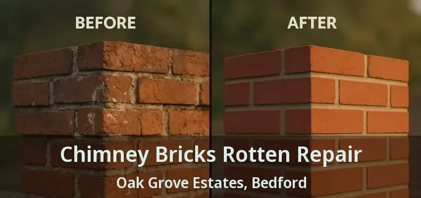 Chimney Bricks Rotten Repair Oak Grove Estates, Bedford - TX
