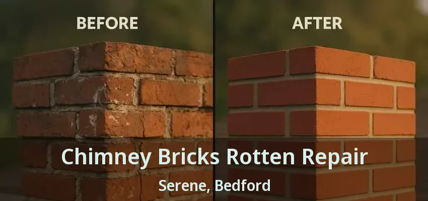 Chimney Bricks Rotten Repair Serene, Bedford - TX