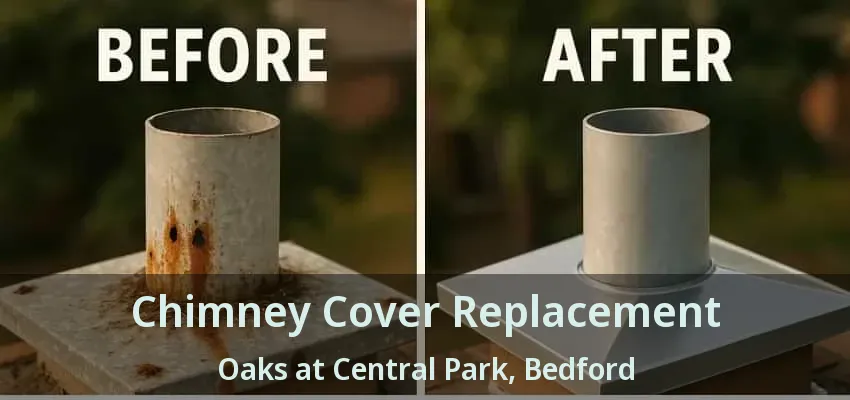 Chimney Cover Replacement Oaks at Central Park, Bedford - TX