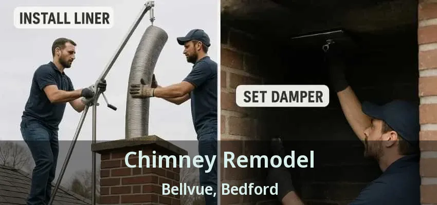 Chimney Remodel Bellvue, Bedford - TX