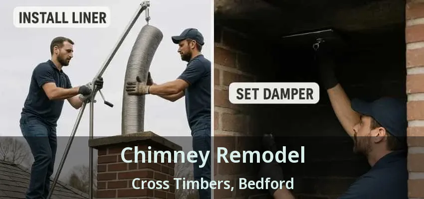 Chimney Remodel Cross Timbers, Bedford - TX