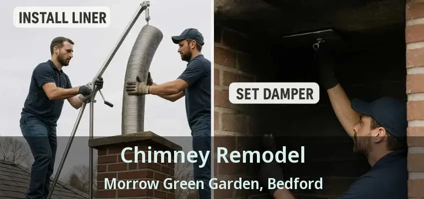 Chimney Remodel Morrow Green Garden, Bedford - TX