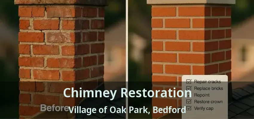 Chimney Restoration Village of Oak Park, Bedford - TX