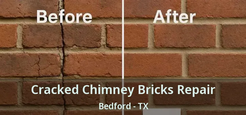 Cracked Chimney Bricks Repair Bedford - TX