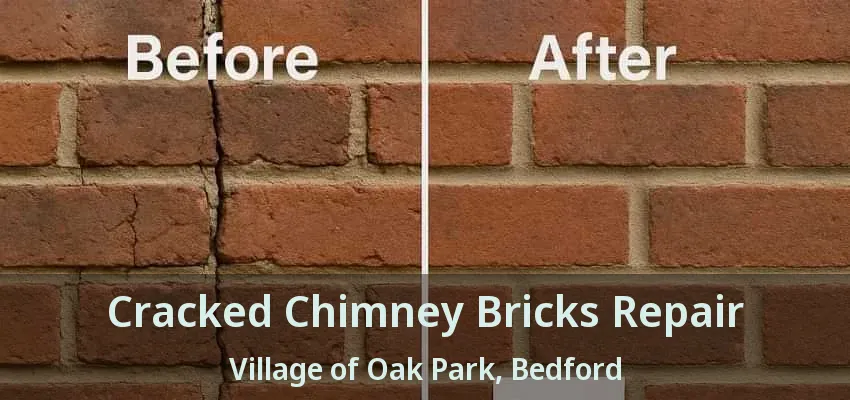 Cracked Chimney Bricks Repair Village of Oak Park, Bedford - TX