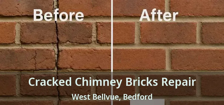 Cracked Chimney Bricks Repair West Bellvue, Bedford - TX
