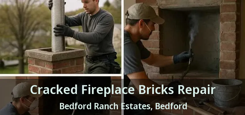 Cracked Fireplace Bricks Repair Bedford Ranch Estates, Bedford - TX
