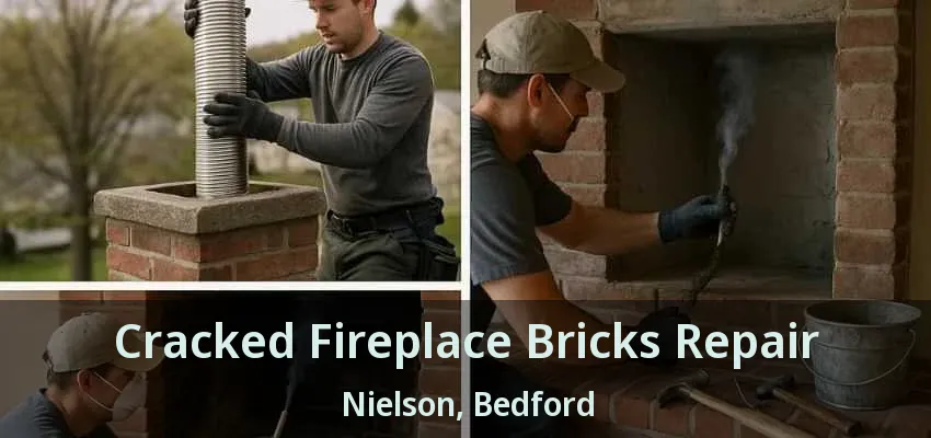 Cracked Fireplace Bricks Repair Nielson, Bedford - TX