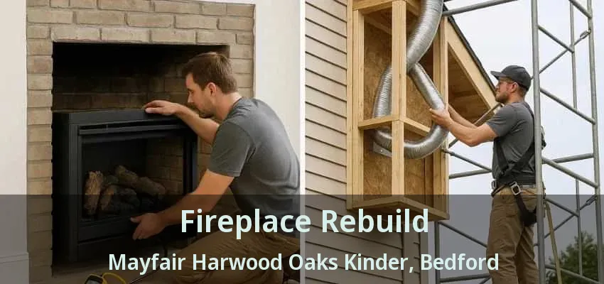Fireplace Rebuild Mayfair Harwood Oaks Kinder, Bedford - TX