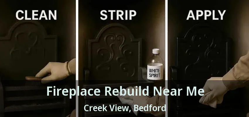 Fireplace Rebuild Near Me Creek View, Bedford - TX