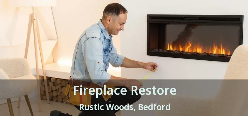 Fireplace Restore Rustic Woods, Bedford - TX
