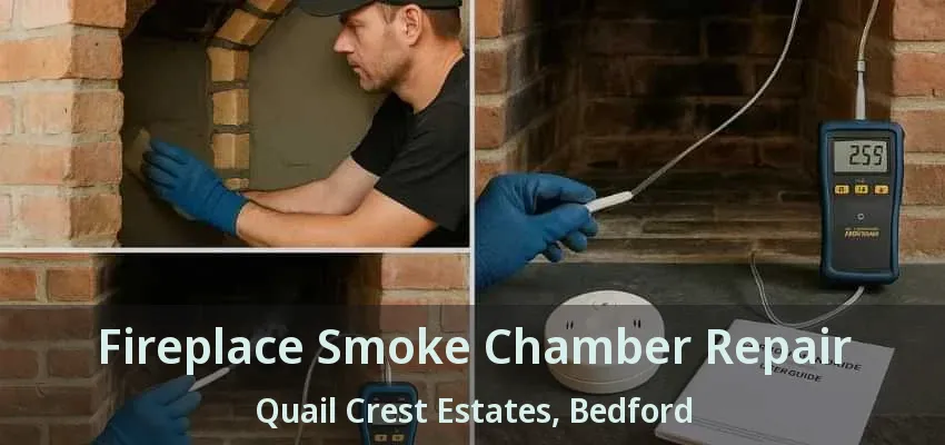 Fireplace Smoke Chamber Repair Quail Crest Estates, Bedford - TX