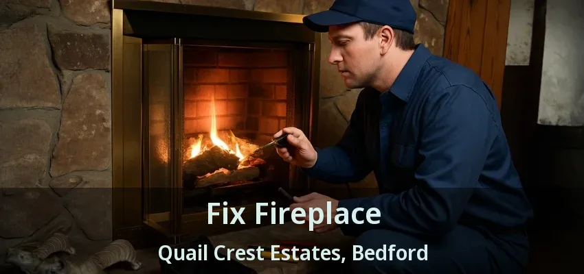 Fix Fireplace Quail Crest Estates, Bedford - TX