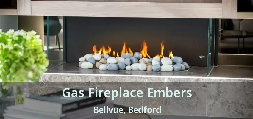 Gas Fireplace Embers Bellvue, Bedford - TX