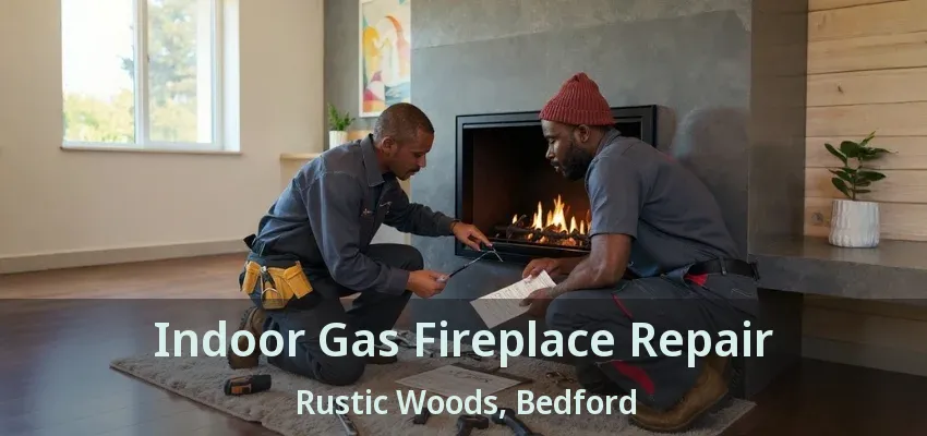 Indoor Gas Fireplace Repair Rustic Woods, Bedford - TX