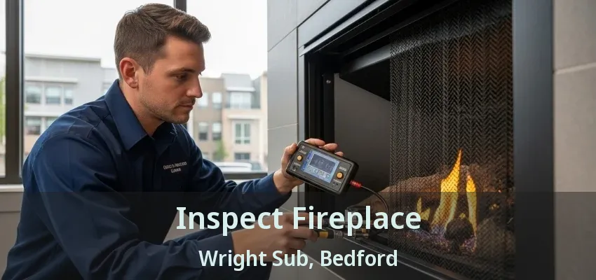 Inspect Fireplace Wright Sub, Bedford - TX