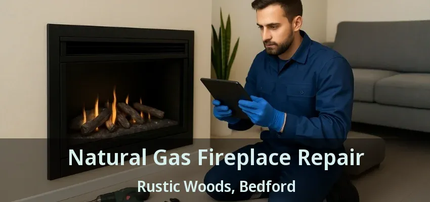 Natural Gas Fireplace Repair Rustic Woods, Bedford - TX