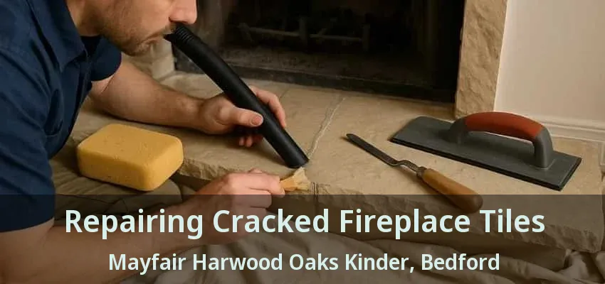 Repairing Cracked Fireplace Tiles Mayfair Harwood Oaks Kinder, Bedford - TX