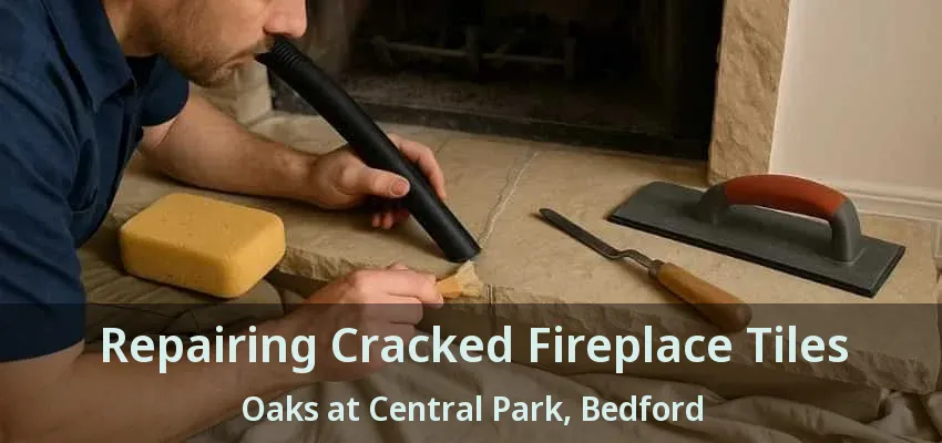Repairing Cracked Fireplace Tiles Oaks at Central Park, Bedford - TX