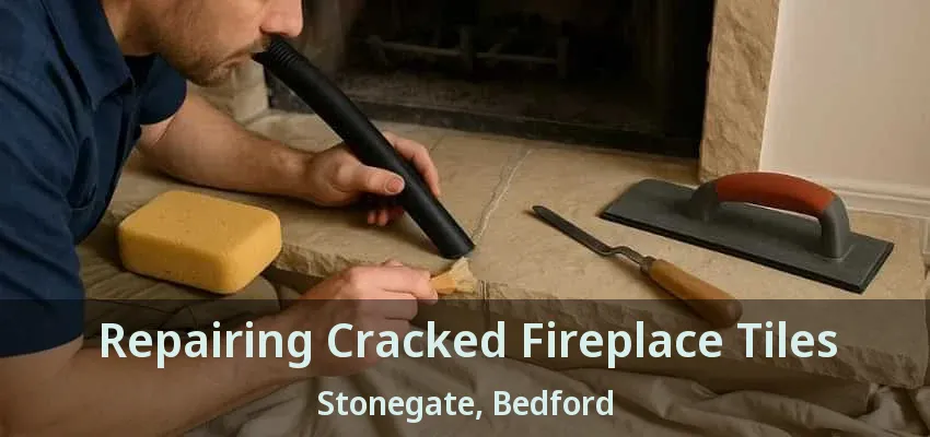 Repairing Cracked Fireplace Tiles Stonegate, Bedford - TX