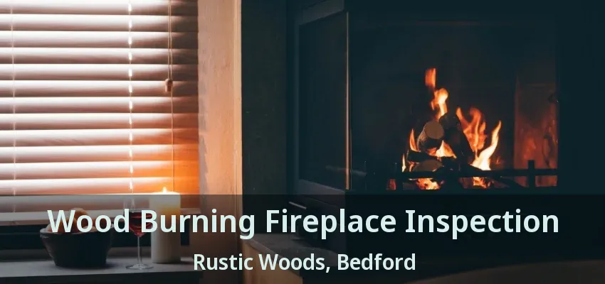 Wood Burning Fireplace Inspection Rustic Woods, Bedford - TX