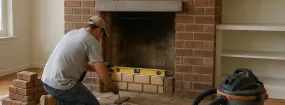 Fireplace Rebuild Realistic, Bedford