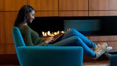 Indoor Gas Fireplace Repair Bedford